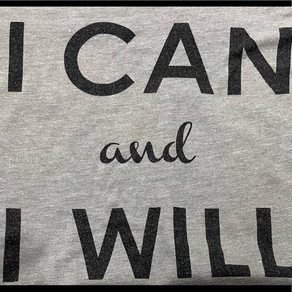 Gray motivational T-Shirt - Picture 3 of 3